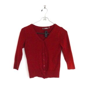 Modcloth Charter School Cardigan in Red